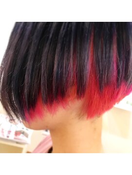 ヘアーアンドビューティー ルーツ(hair&beauty #roots) バイカラーヘア