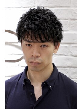 ヨシザワインク プレミアム 築地店(YOSHIZAWA Inc. PREMIUM) 大人の色気ビジネスカジュアルネープレスパーマスタイル