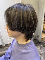 ロエ 平尾山荘(loe)&nbsp;【脱白髪染めハイライト】×大人メンズ