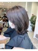 大人可愛いくびれミディアムレイヤーボブくびれヘア恵比寿
