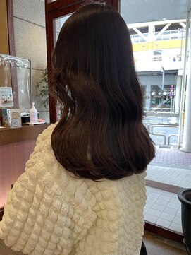 チップタップ 町田店(tip top) 上品韓国ヘアが叶う◎重ためロング #韓国ヘア