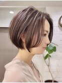 大人可愛い理想なショートボブ
