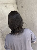 リビンバイアフロート(Livin by afloat)&nbsp;レイヤーロブ　暗髪オリーブグレージュ　おおたかの森