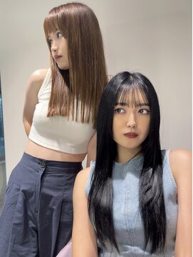 ユー(juu.) orange brown＆blue black