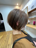 モーラ サロン 高石店(MOLLA)&nbsp;丸みショートボブ　愛されボブ　20代30代40代に人気♪