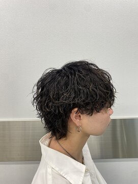 ライズ 綾瀬店(RISE) 【ウルフ波巻きパーマ】韓国風 メンズパーマ