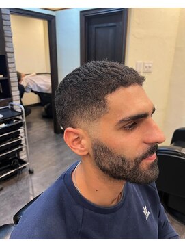 スカイマスターバーバー 渋谷(SKY MASTER BARBER) フェードスタイル