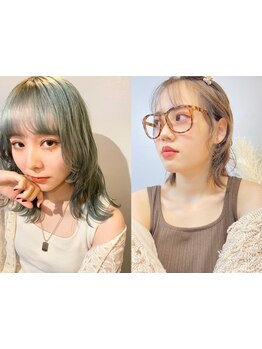 《カット+カラー\5900/カット+カラー+Tr\7900★》"可愛い×オシャレ"の最旬トレンドカラーをL.I.Gで。