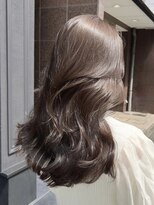 ノイズオオサカ 梅田店(NOISM OSAKA)&nbsp;アッシュグレーレイヤーカットアッシュ20代30代40代韓国ヘア艶髪