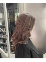 シェリ ヘアデザイン(CHERIE hair design) ●福岡 天神 ケアブリーチ ハイトーン ミルクティーベージュ2