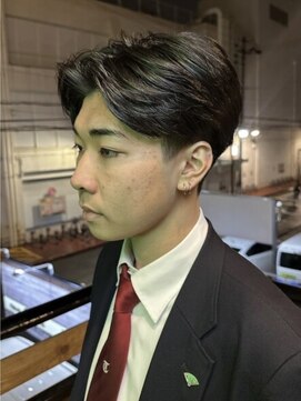 ザスーツブラザーズ(THE SUITS BROTHERS) MEN’S HAIRウルフカルマパーマベリーショートイージーパーマ