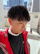 波巻きパーマツイストスパイラルパーマメンズ名駅名古屋
