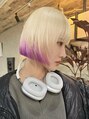 ネハス(nehus.) 原宿/表参道/ダブルカラー/ブリーチ/学割U24/men's/ケアブリーチ