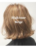 【花本】ハイトーンカラー シルキーベージュ