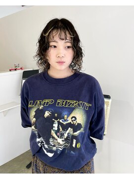 ブリックマウントヘアメイク(Blic mt hair make) デザインパーマ