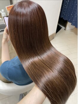 アミーベルレーヴ(AMI a BELLE Reve)の写真/【髪質改善専門店】全メニュー髪質改善☆カラーや縮毛矯正のダメージを極上ヘアケアで美髪へチェンジ！