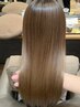 Cut+超高性能髪質改善ファイバープレックス縮毛矯正￥16000