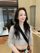 スニュウ(snuw)&nbsp;【snuw mina】レイヤーカット/黒髪レイヤー/ロングレイヤー