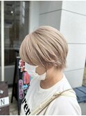 ハイトーンブロンドショート♪♪