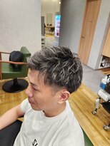 ラリス(Ralis)&nbsp;ホワイトメッシュ/コントラストハイライト/ショート