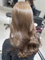 ソヨン 栄2号店(SOYON)&nbsp;ブリーチなしダブルカラー/ミルクティーベージュ/メルティカラー