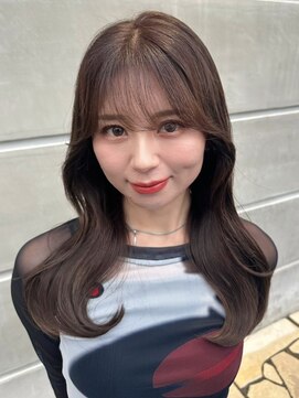 ローレンアンドパレード 並木坂店(Lauren&Parade) ショコラブラウン　くびれヘア　顔周りカット　似合わせカット