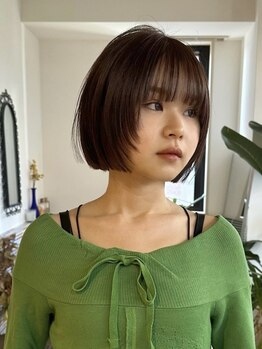 クペウ(cope'u)の写真/【大阪梅田/徒歩7分】お客様の雰囲気に合った＜顔周り＞×＜トレンド＞の掛け合わせ★小顔見せ効果も◎