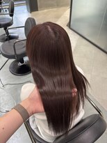 リリー(Lilley) シンデレラトリートメント × ピンクブラウンカラー