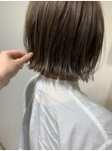 ミントベージュ×ボブ _八千代緑が丘駅