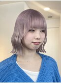 ◎ブロンドハイトーンカラーデザインカラーアンブレラカラー金髪