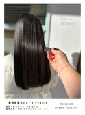 【髪質改善ストレート×TOKIO】
