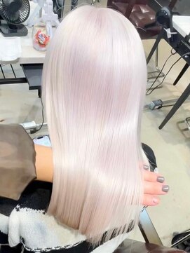 ロイス 神宮前(ROIS) セミディ/シアーカラー/ダークアッシュ/姫カット