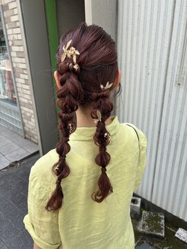 アッシュ 下北沢店(Ash) ツイン金箔アレンジ