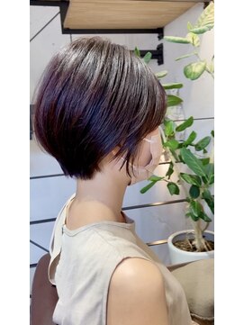 アルジャーノン グリーン(ALGERNON GREEN) 大人可愛い20代30代40代小顔くびれ丸みショートボブ