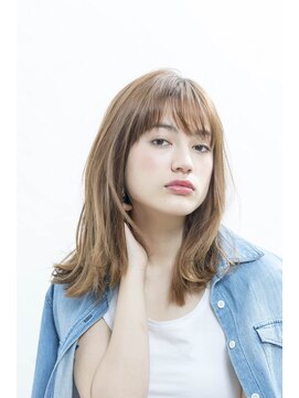 ロッコ(ROCCO) ナチュラル外ハネ大人っぽミディ[八王子]ROCCO