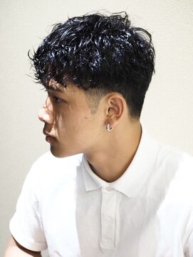 ヨシザワインク プレミアム 横浜 桜木町店(YOSHIZAWA Inc. PREMIUM) 刈り上げナチュラルツーブロラフマッシュパーマ