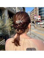 ヘアーガーデン ミルクティ(Har Garden Milk tea)&nbsp;パーティーヘア『編みおろし』