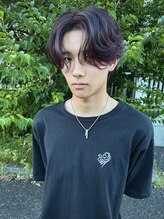 ダスティ穂高店&nbsp;毛流れパーマ_ニュアンスパーマ_ハイライト