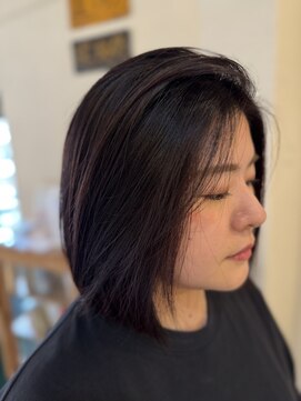 アオトーキョー 二子玉川(ao.tokyo) 艶が続くメテオ髪質改善×秋色バイオレット