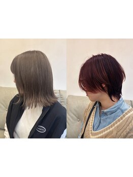 《透明感カラー×トレンド》あなたらしさを引き出すピッタリなスタイルをご提案！自分史上最高のスタイルへ