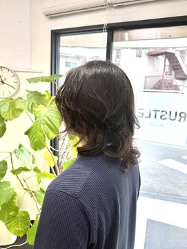 ラスル(RUSTLE) メンズカットパーマ