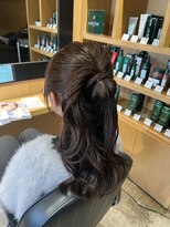 オーガニック ライフ 若葉 鶴ヶ島(organic+life)&nbsp;20代30代◎大人可愛いハーフアップおだんごヘアセット