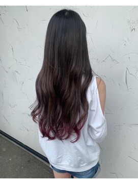 ブレイク 金沢店(BREK) グラデーションブラウンピンク