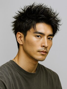 ハレ ヘアサロン(Hale hair salon) Haleニュアンスパーマスパイキーショートバーバーフェザーパーマ