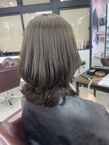 リシャルム 新保店(Re charme) 【動きと透け感】レイヤーカット × 透明感カラー