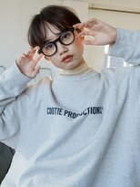 エルフレームバイワンラヴェスト(L'FLAME by one Lovest)&nbsp;ショートカット丸みショート耳掛けひし形小顔 20代30代長野駅