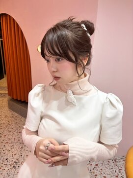 ボタン コロン 表参道 原宿(VOTAN COLON) 結ぶと可愛い♪お顔周りカット♪