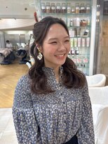 オブヘアージユウガオカ(Of HAIR Jiyugaoka)&nbsp;前撮りヘアメイク