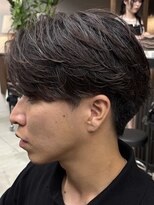 メンズサロン ノード 栄(men’s salon NODE)&nbsp;シャドウパーマ波巻きスパイラルパーマウルフパーマ名古屋駅栄駅