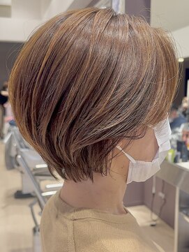 ワイボンドヘアー(Y bond hair) 似合わせカット40代50代60代ショートボブくびれレイヤーボブ